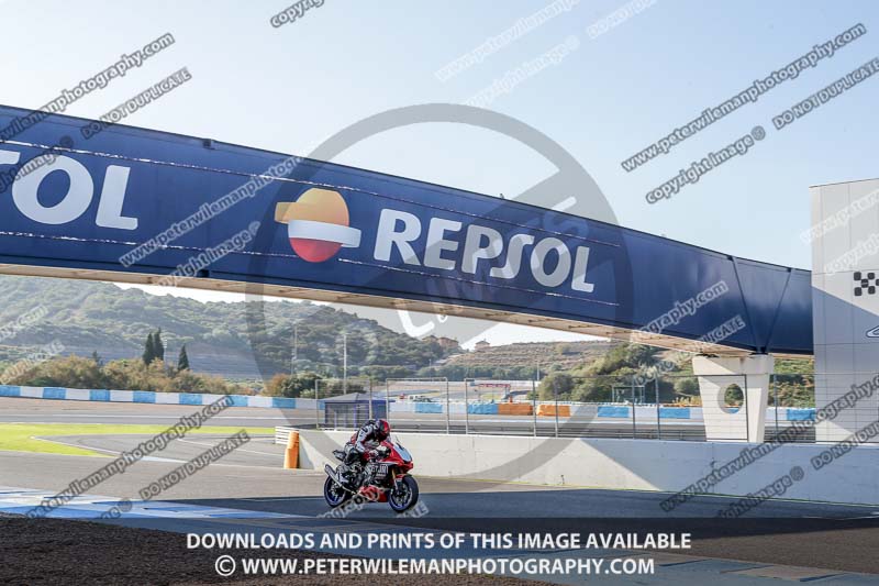 18 to 20th november 2016;Jerez;event digital images;motorbikes;no limits;peter wileman photography;trackday;trackday digital images