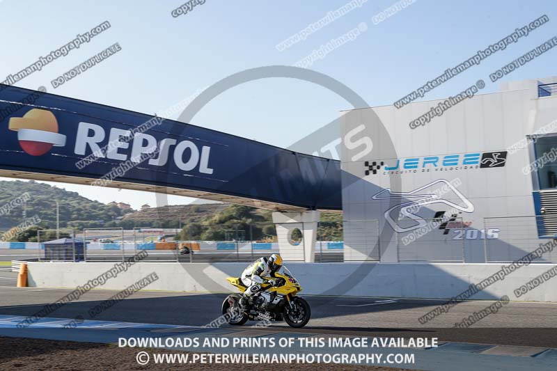 18 to 20th november 2016;Jerez;event digital images;motorbikes;no limits;peter wileman photography;trackday;trackday digital images