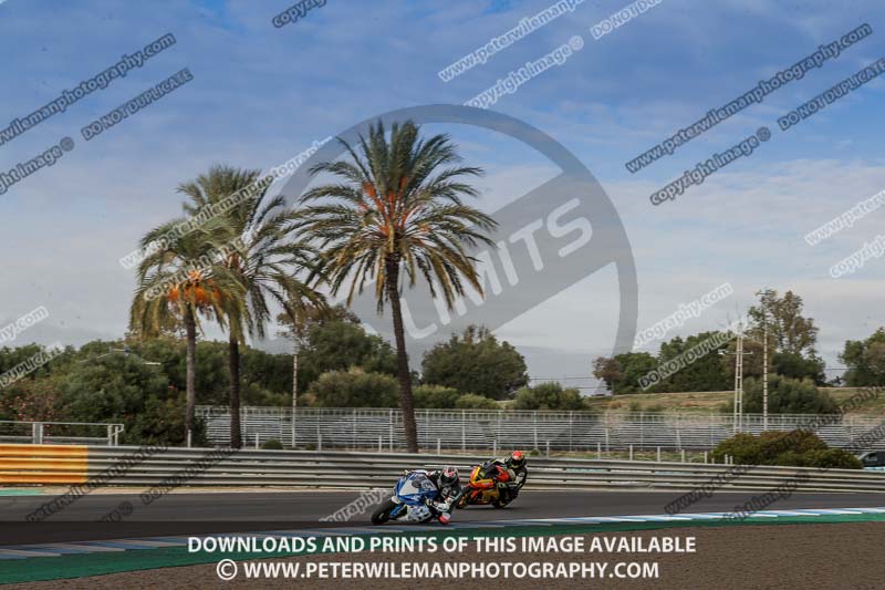 25 to 27th november 2017;Jerez;event digital images;motorbikes;no limits;peter wileman photography;trackday;trackday digital images