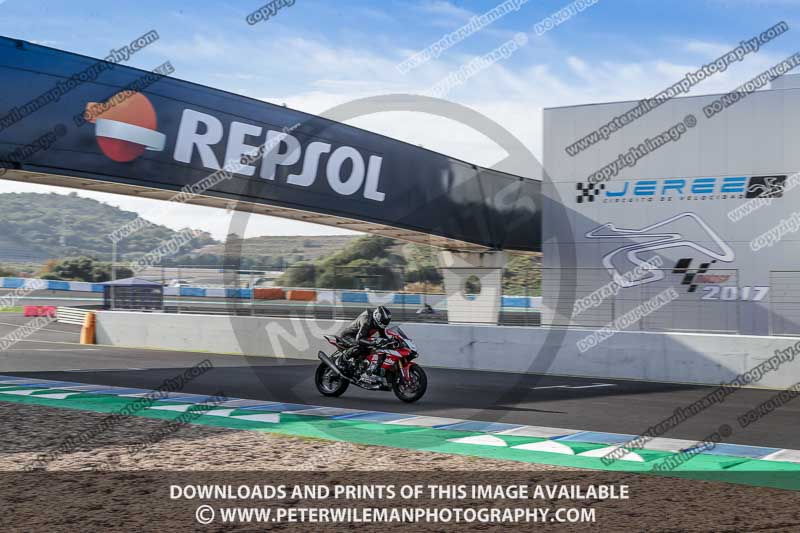 25 to 27th november 2017;Jerez;event digital images;motorbikes;no limits;peter wileman photography;trackday;trackday digital images