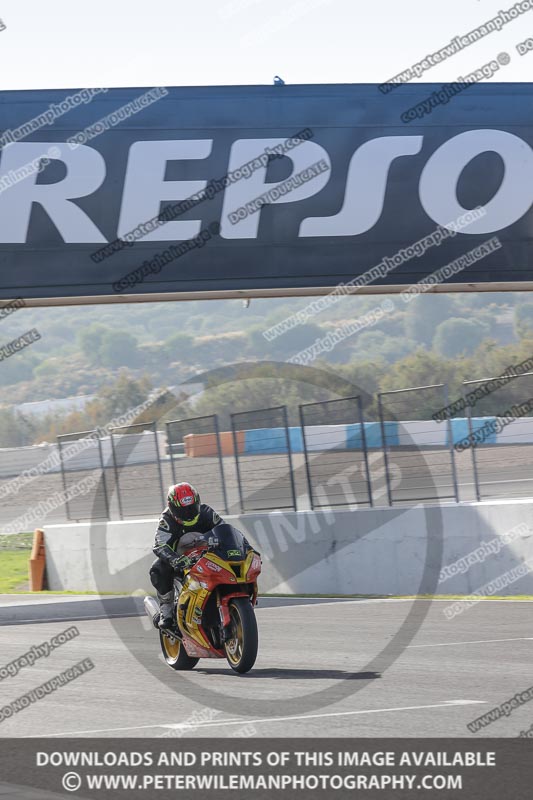 25 to 27th november 2017;Jerez;event digital images;motorbikes;no limits;peter wileman photography;trackday;trackday digital images