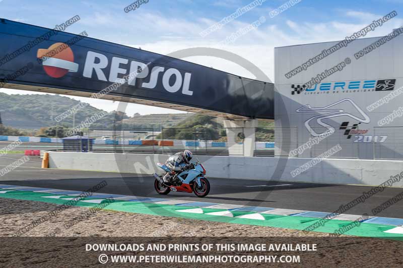 25 to 27th november 2017;Jerez;event digital images;motorbikes;no limits;peter wileman photography;trackday;trackday digital images