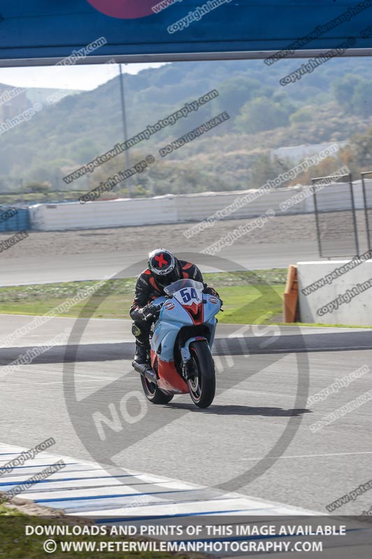 25 to 27th november 2017;Jerez;event digital images;motorbikes;no limits;peter wileman photography;trackday;trackday digital images