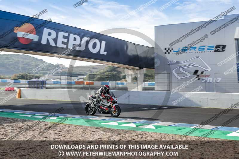 25 to 27th november 2017;Jerez;event digital images;motorbikes;no limits;peter wileman photography;trackday;trackday digital images