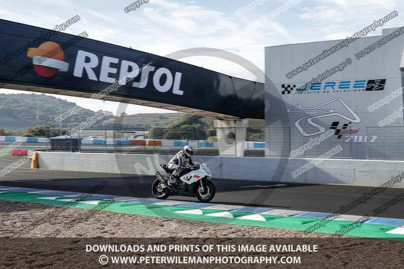 25 to 27th november 2017;Jerez;event digital images;motorbikes;no limits;peter wileman photography;trackday;trackday digital images