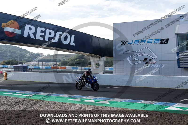 25 to 27th november 2017;Jerez;event digital images;motorbikes;no limits;peter wileman photography;trackday;trackday digital images