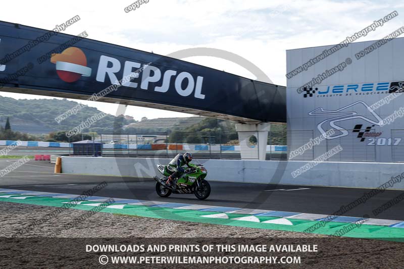 25 to 27th november 2017;Jerez;event digital images;motorbikes;no limits;peter wileman photography;trackday;trackday digital images