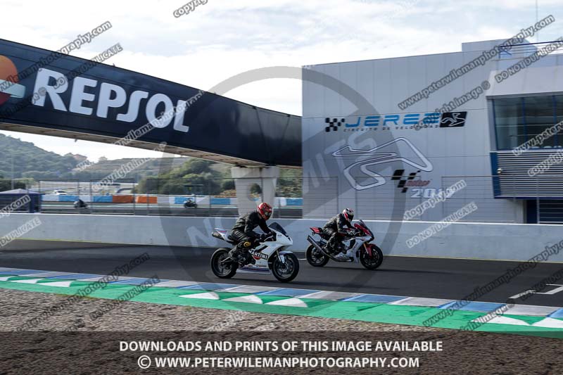 25 to 27th november 2017;Jerez;event digital images;motorbikes;no limits;peter wileman photography;trackday;trackday digital images