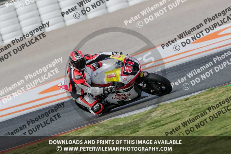 march 2018;motorbikes;no limits;peter wileman photography;portugal;trackday digital images;valencia