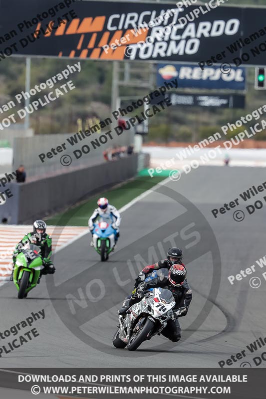 march 2018;motorbikes;no limits;peter wileman photography;portugal;trackday digital images;valencia