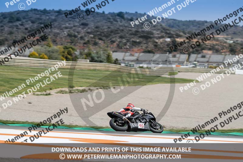 march 2018;motorbikes;no limits;peter wileman photography;portugal;trackday digital images;valencia