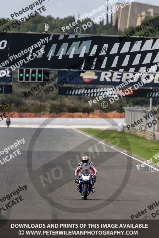 march 2018;motorbikes;no limits;peter wileman photography;portugal;trackday digital images;valencia