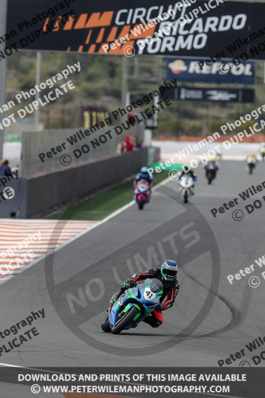 march 2018;motorbikes;no limits;peter wileman photography;portugal;trackday digital images;valencia