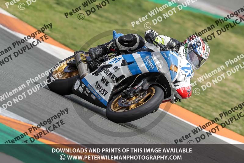 march 2018;motorbikes;no limits;peter wileman photography;portugal;trackday digital images;valencia