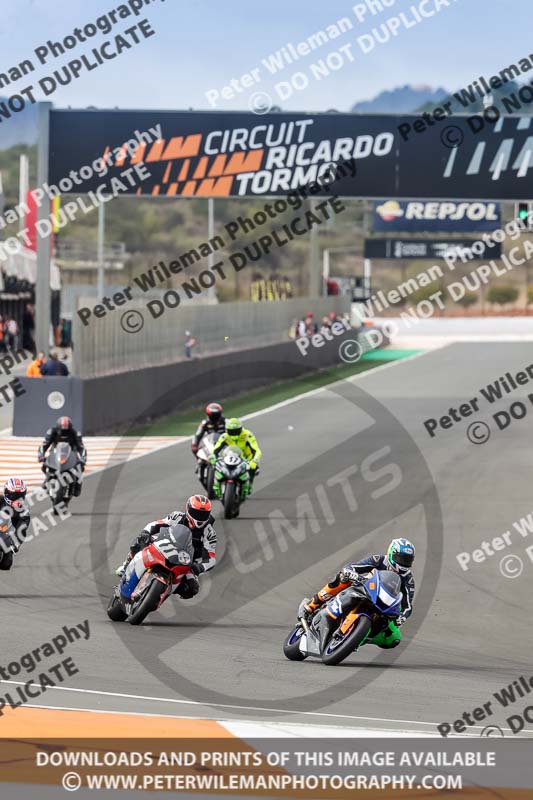 march 2018;motorbikes;no limits;peter wileman photography;portugal;trackday digital images;valencia