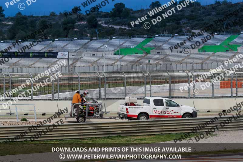 march 2018;motorbikes;no limits;peter wileman photography;portugal;trackday digital images;valencia