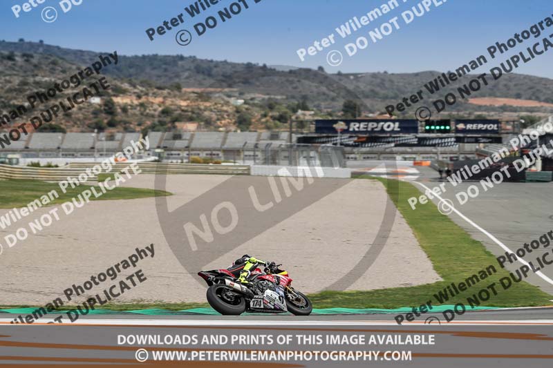 march 2018;motorbikes;no limits;peter wileman photography;portugal;trackday digital images;valencia