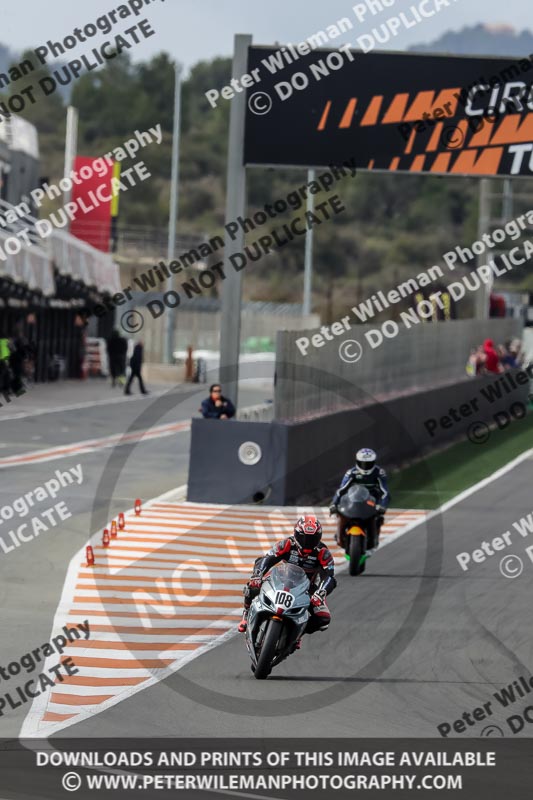 march 2018;motorbikes;no limits;peter wileman photography;portugal;trackday digital images;valencia