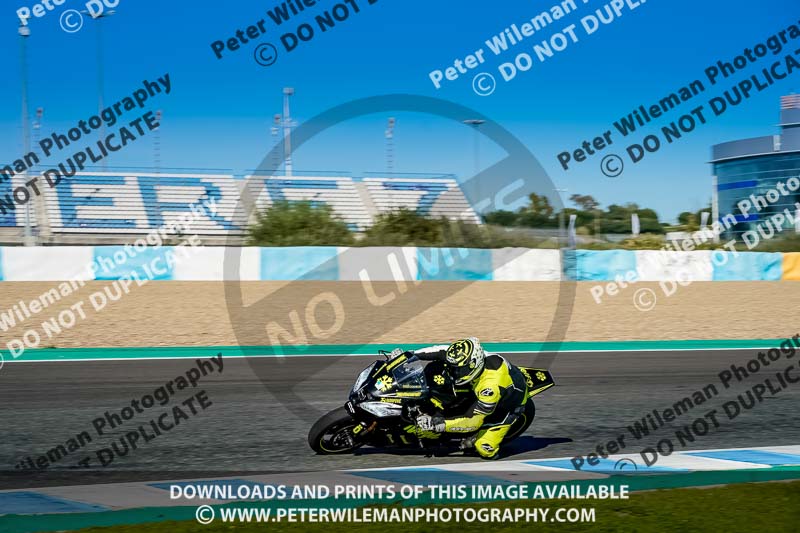 01 to 3rd december 2018;Jerez;event digital images;motorbikes;no limits;peter wileman photography;trackday;trackday digital images