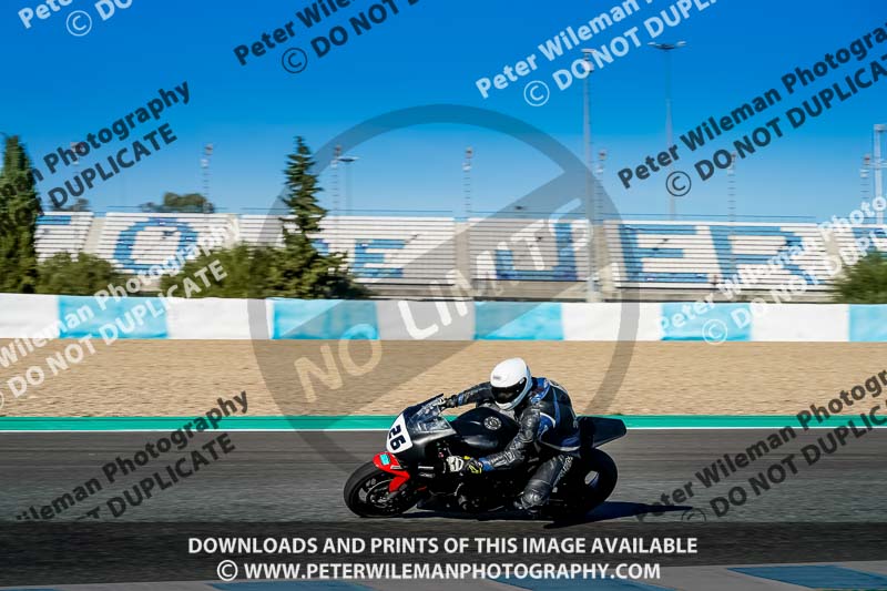 01 to 3rd december 2018;Jerez;event digital images;motorbikes;no limits;peter wileman photography;trackday;trackday digital images