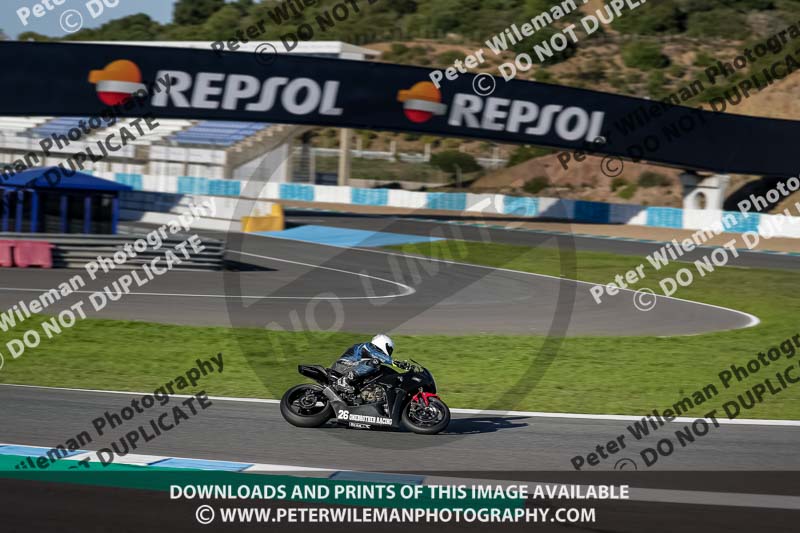 01 to 3rd december 2018;Jerez;event digital images;motorbikes;no limits;peter wileman photography;trackday;trackday digital images