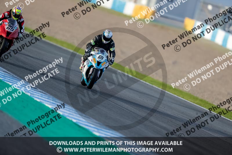 01 to 3rd december 2018;Jerez;event digital images;motorbikes;no limits;peter wileman photography;trackday;trackday digital images