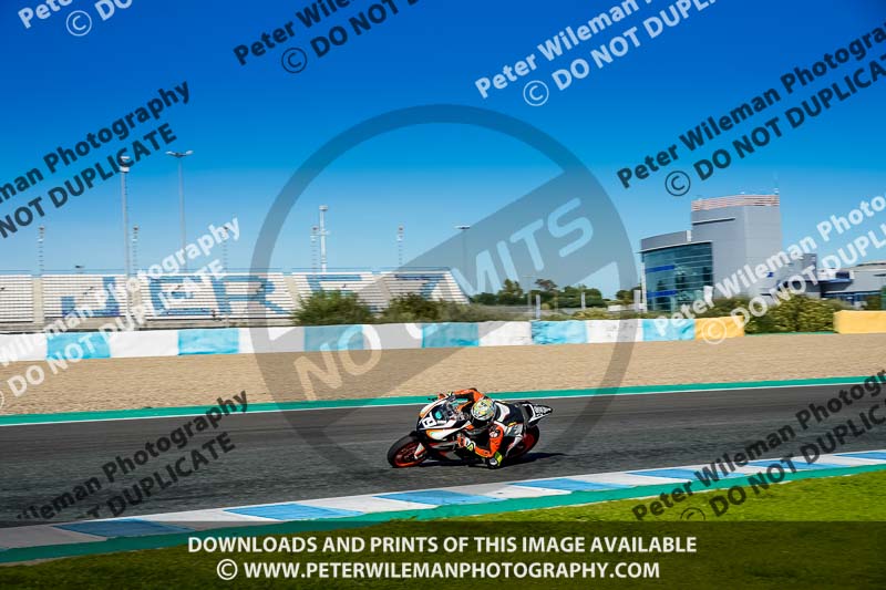 01 to 3rd december 2018;Jerez;event digital images;motorbikes;no limits;peter wileman photography;trackday;trackday digital images