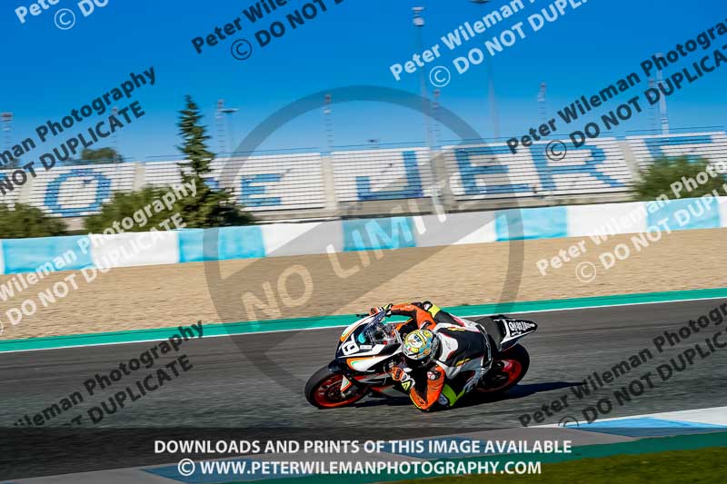 01 to 3rd december 2018;Jerez;event digital images;motorbikes;no limits;peter wileman photography;trackday;trackday digital images