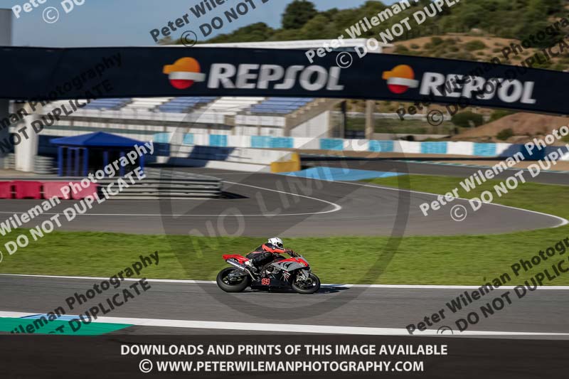 01 to 3rd december 2018;Jerez;event digital images;motorbikes;no limits;peter wileman photography;trackday;trackday digital images