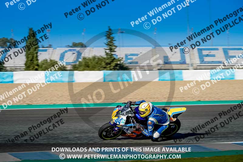 01 to 3rd december 2018;Jerez;event digital images;motorbikes;no limits;peter wileman photography;trackday;trackday digital images