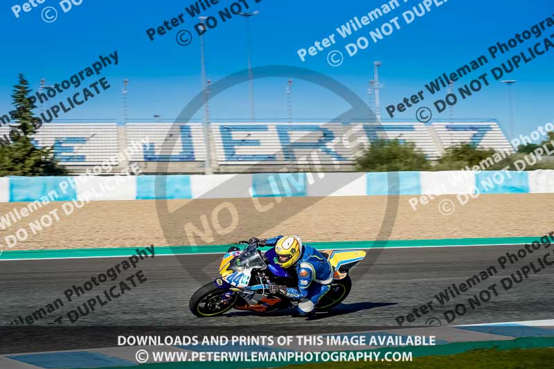 01 to 3rd december 2018;Jerez;event digital images;motorbikes;no limits;peter wileman photography;trackday;trackday digital images