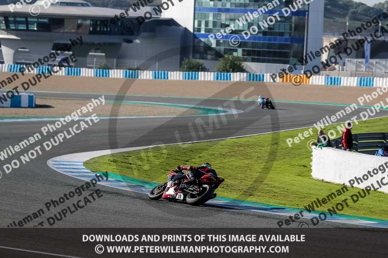 01 to 3rd december 2018;Jerez;event digital images;motorbikes;no limits;peter wileman photography;trackday;trackday digital images