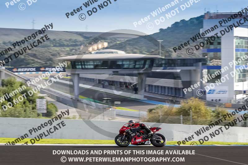 01 to 3rd december 2018;Jerez;event digital images;motorbikes;no limits;peter wileman photography;trackday;trackday digital images