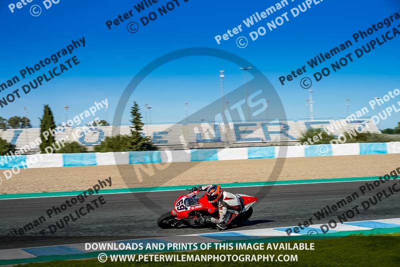 01 to 3rd december 2018;Jerez;event digital images;motorbikes;no limits;peter wileman photography;trackday;trackday digital images