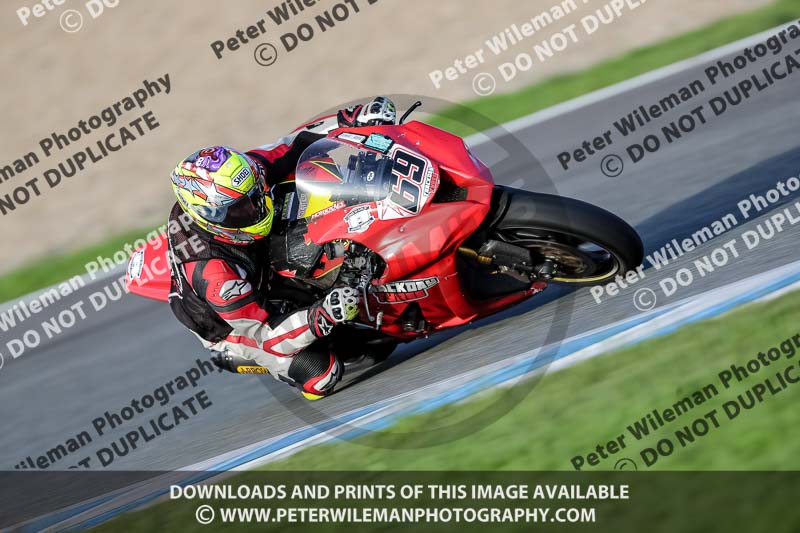 01 to 3rd december 2018;Jerez;event digital images;motorbikes;no limits;peter wileman photography;trackday;trackday digital images