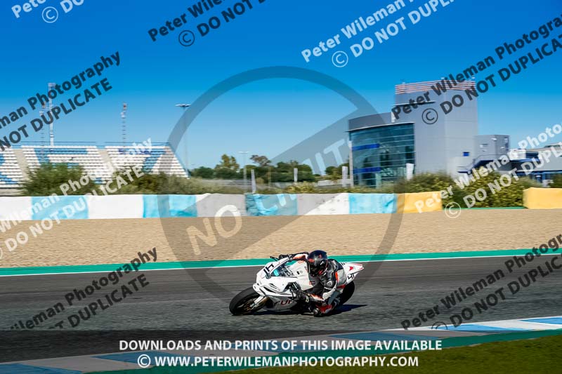 01 to 3rd december 2018;Jerez;event digital images;motorbikes;no limits;peter wileman photography;trackday;trackday digital images