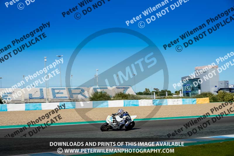 01 to 3rd december 2018;Jerez;event digital images;motorbikes;no limits;peter wileman photography;trackday;trackday digital images