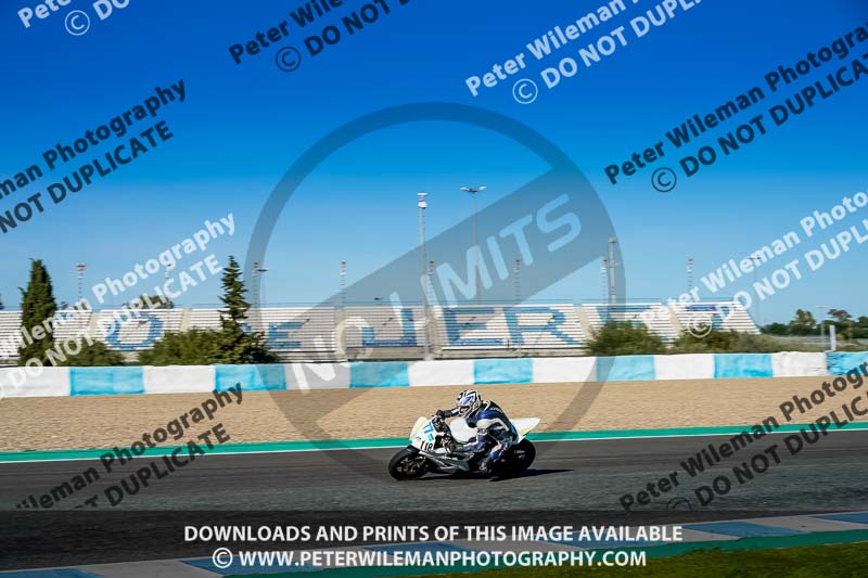 01 to 3rd december 2018;Jerez;event digital images;motorbikes;no limits;peter wileman photography;trackday;trackday digital images