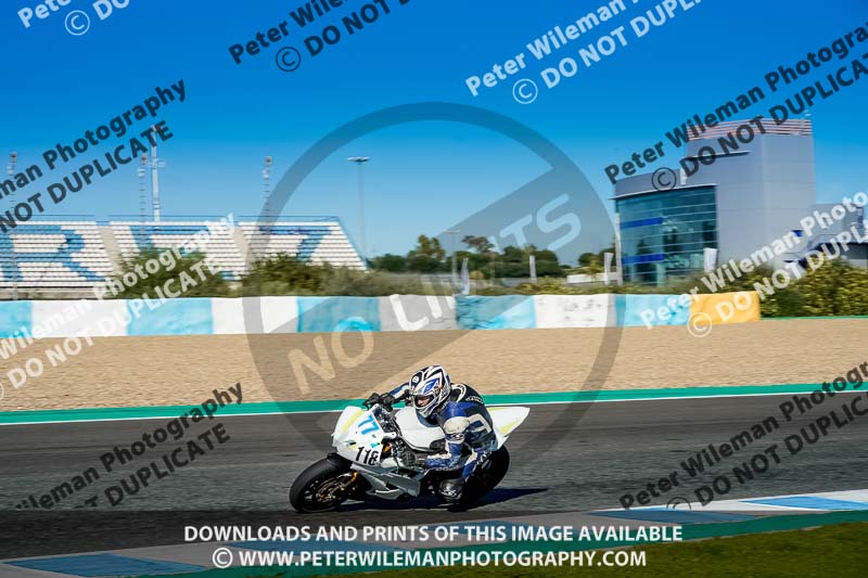 01 to 3rd december 2018;Jerez;event digital images;motorbikes;no limits;peter wileman photography;trackday;trackday digital images