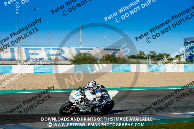 01 to 3rd december 2018;Jerez;event digital images;motorbikes;no limits;peter wileman photography;trackday;trackday digital images