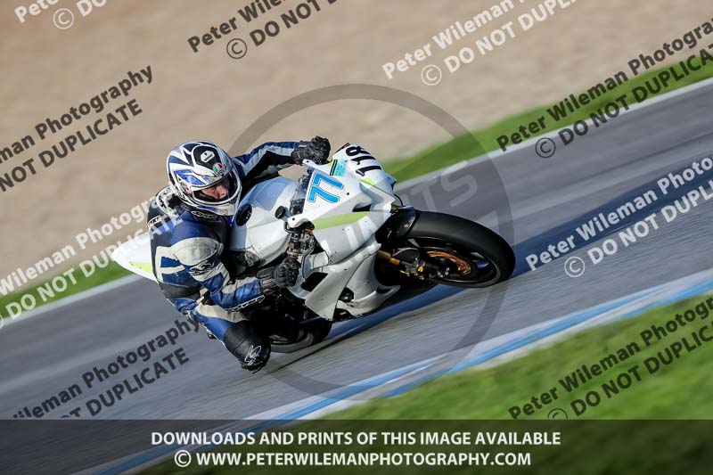 01 to 3rd december 2018;Jerez;event digital images;motorbikes;no limits;peter wileman photography;trackday;trackday digital images