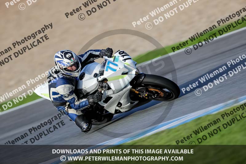 01 to 3rd december 2018;Jerez;event digital images;motorbikes;no limits;peter wileman photography;trackday;trackday digital images