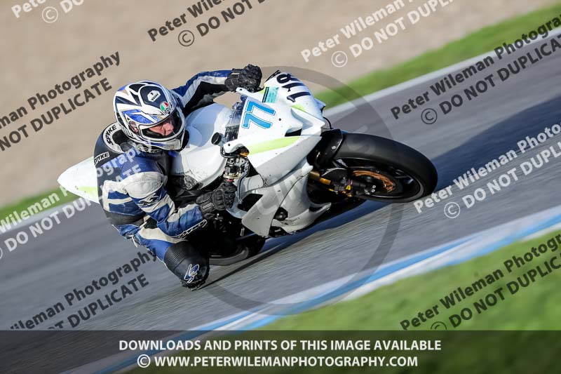 01 to 3rd december 2018;Jerez;event digital images;motorbikes;no limits;peter wileman photography;trackday;trackday digital images