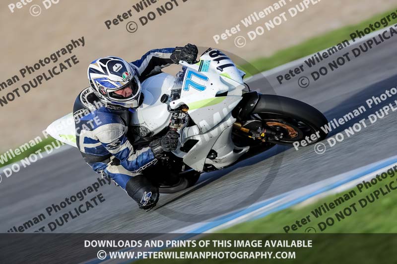 01 to 3rd december 2018;Jerez;event digital images;motorbikes;no limits;peter wileman photography;trackday;trackday digital images