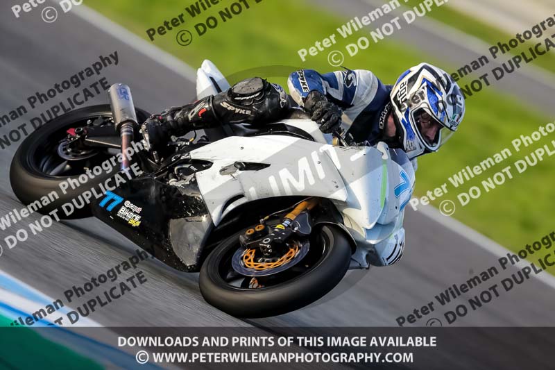 01 to 3rd december 2018;Jerez;event digital images;motorbikes;no limits;peter wileman photography;trackday;trackday digital images