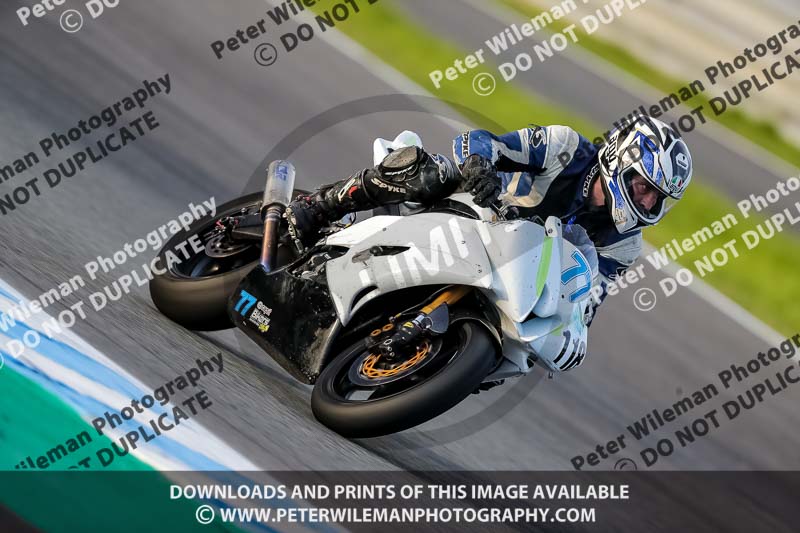 01 to 3rd december 2018;Jerez;event digital images;motorbikes;no limits;peter wileman photography;trackday;trackday digital images