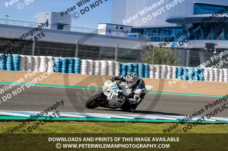 01 to 3rd december 2018;Jerez;event digital images;motorbikes;no limits;peter wileman photography;trackday;trackday digital images