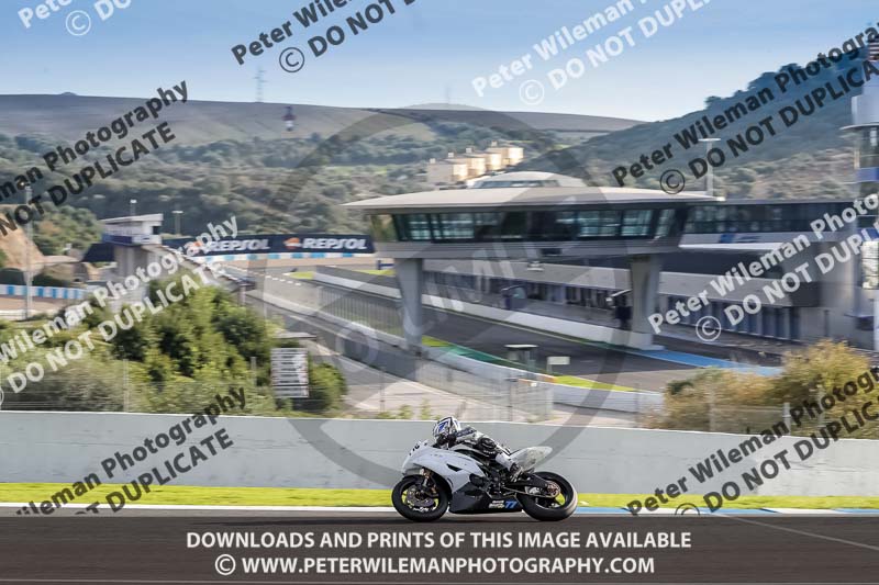 01 to 3rd december 2018;Jerez;event digital images;motorbikes;no limits;peter wileman photography;trackday;trackday digital images