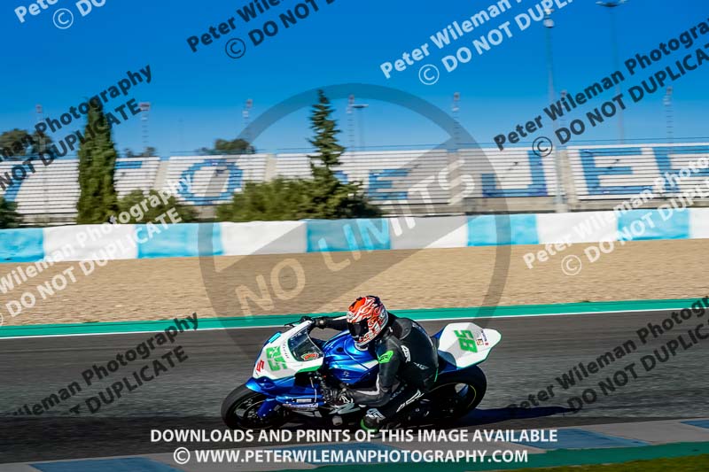 01 to 3rd december 2018;Jerez;event digital images;motorbikes;no limits;peter wileman photography;trackday;trackday digital images