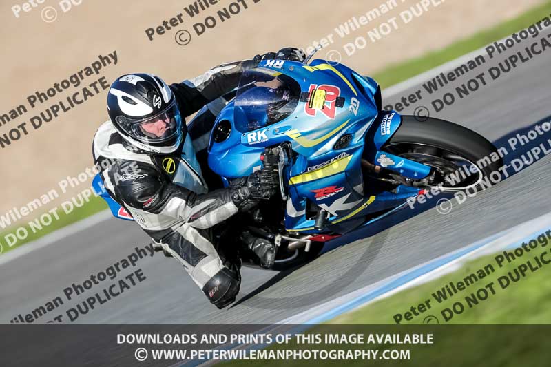 01 to 3rd december 2018;Jerez;event digital images;motorbikes;no limits;peter wileman photography;trackday;trackday digital images